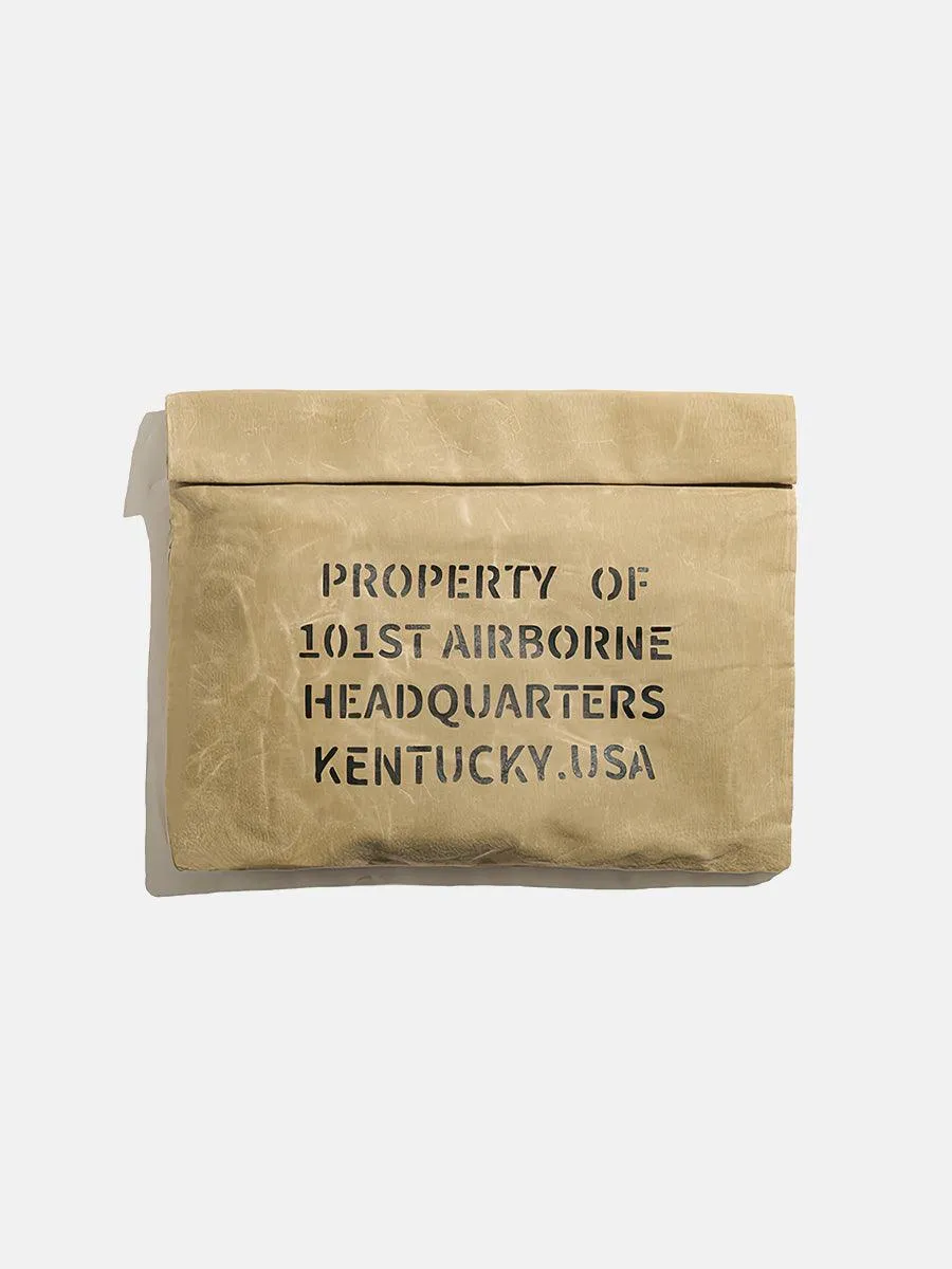 101st Airborne's Oil Wax Handbag