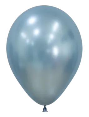 11" Sempertex Silk Arctic Blue Latex Balloons | 50 Count