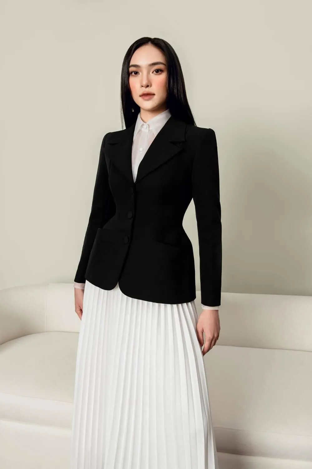 Alexander Notched Collar Blazer