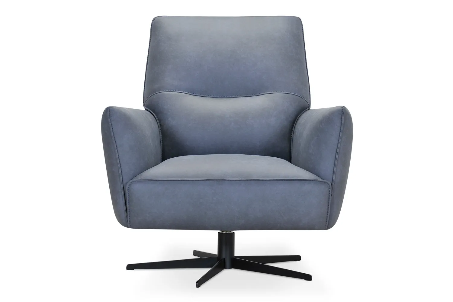 Alice Swivel Leather Armchair