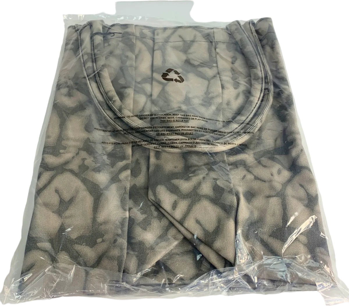 Alo Yoga Grey Tie-Dye Shopper Tote One Size