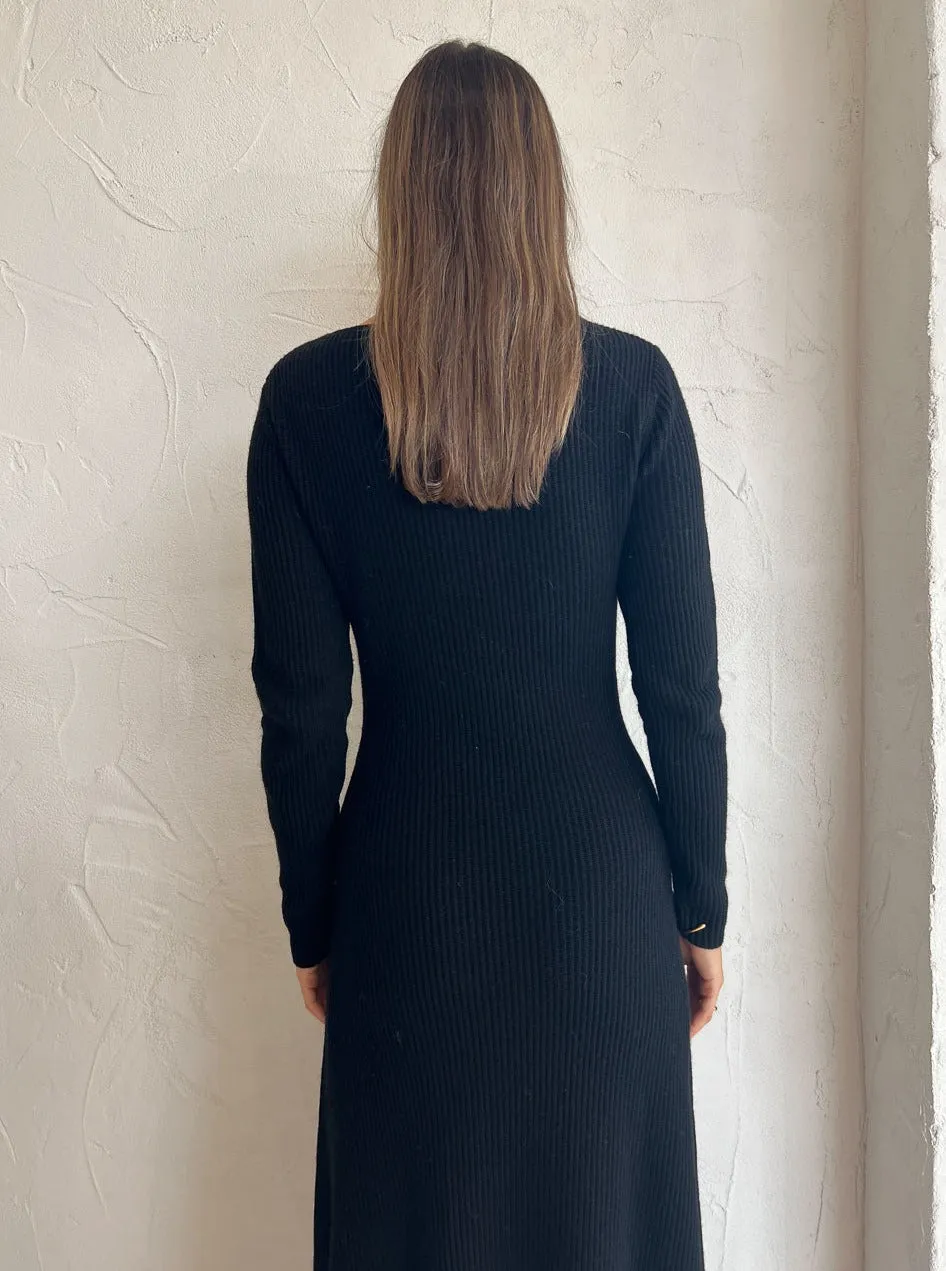 Assembly Label Gloria Knit Dress in Black