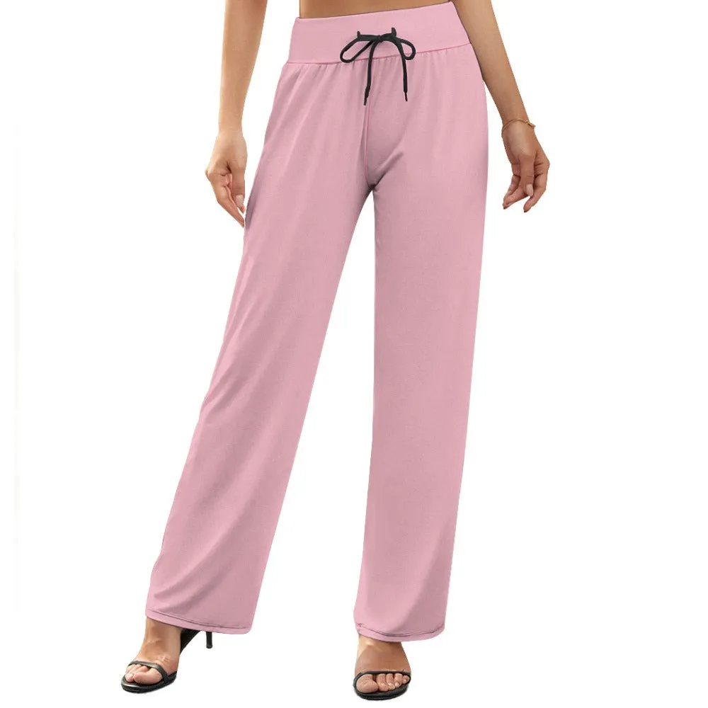 Assorted Colors Wide Leg Pants