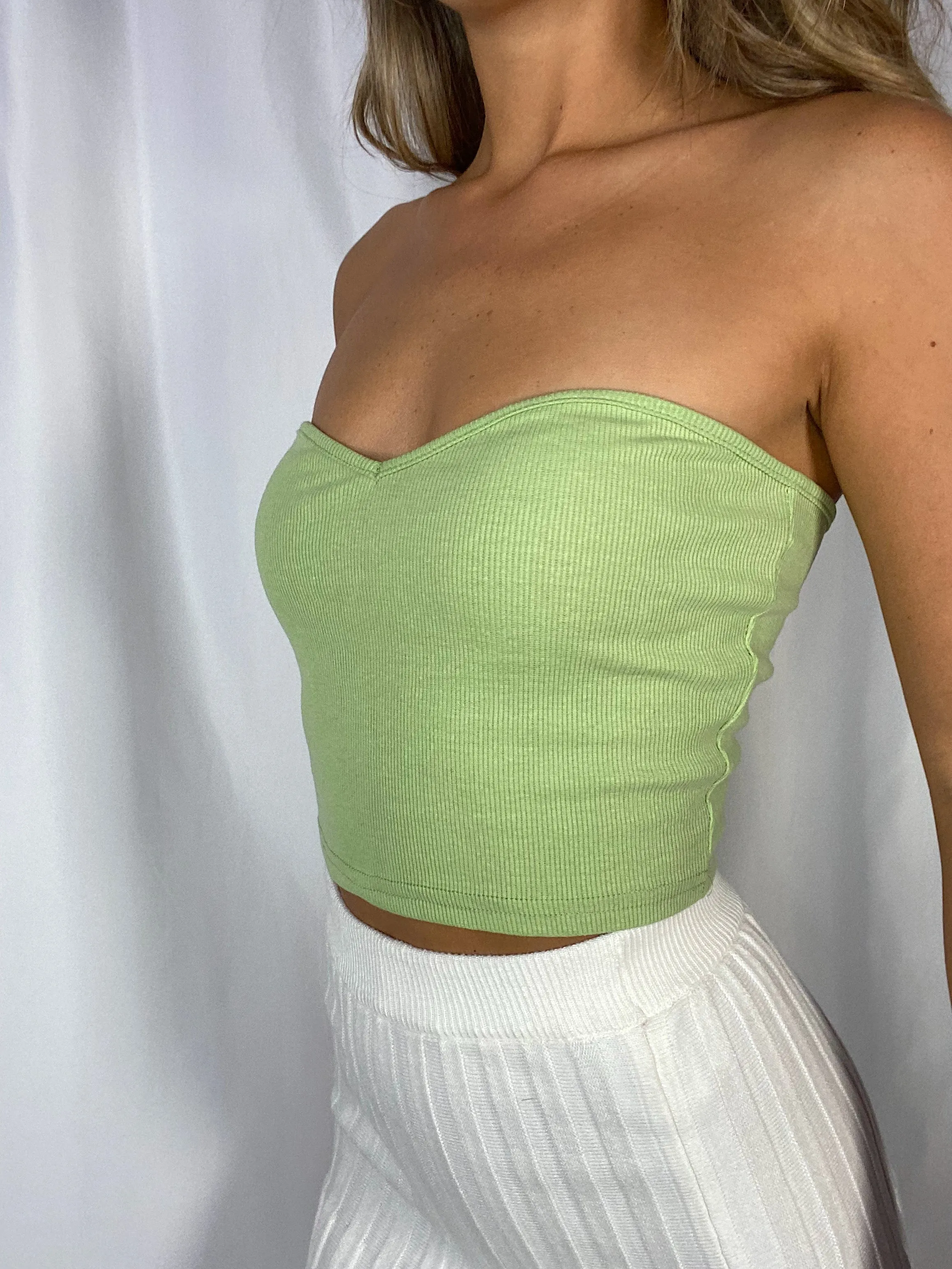 Avi Bandeau Top // Green