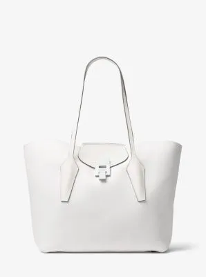 Bancroft Pebbled Calf Leather Tote Bag