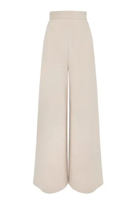 Beige Cotton Blend "Scopic" Trouser