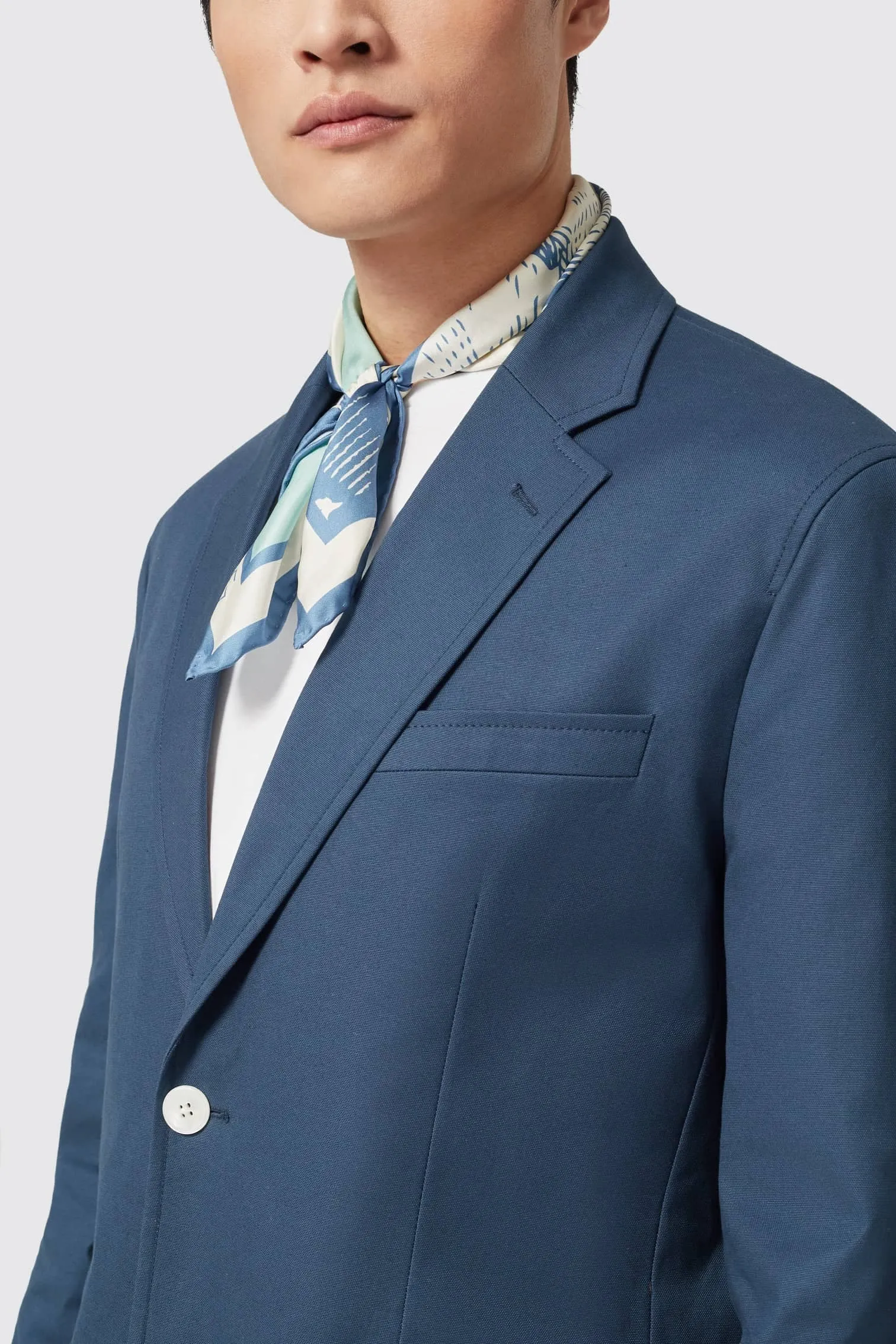 Berkley Tailored Fit Navy Cotton Suit - ARCHIVE