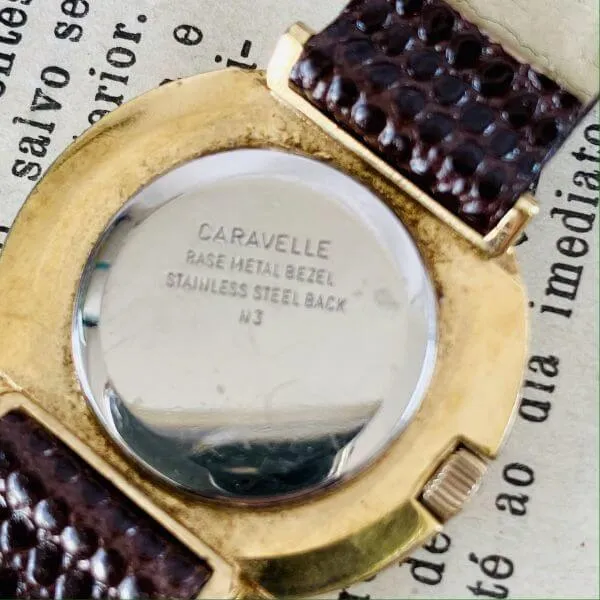 Caravelle Wristwatch 1970s Manual 17 Stone Swiss Men's