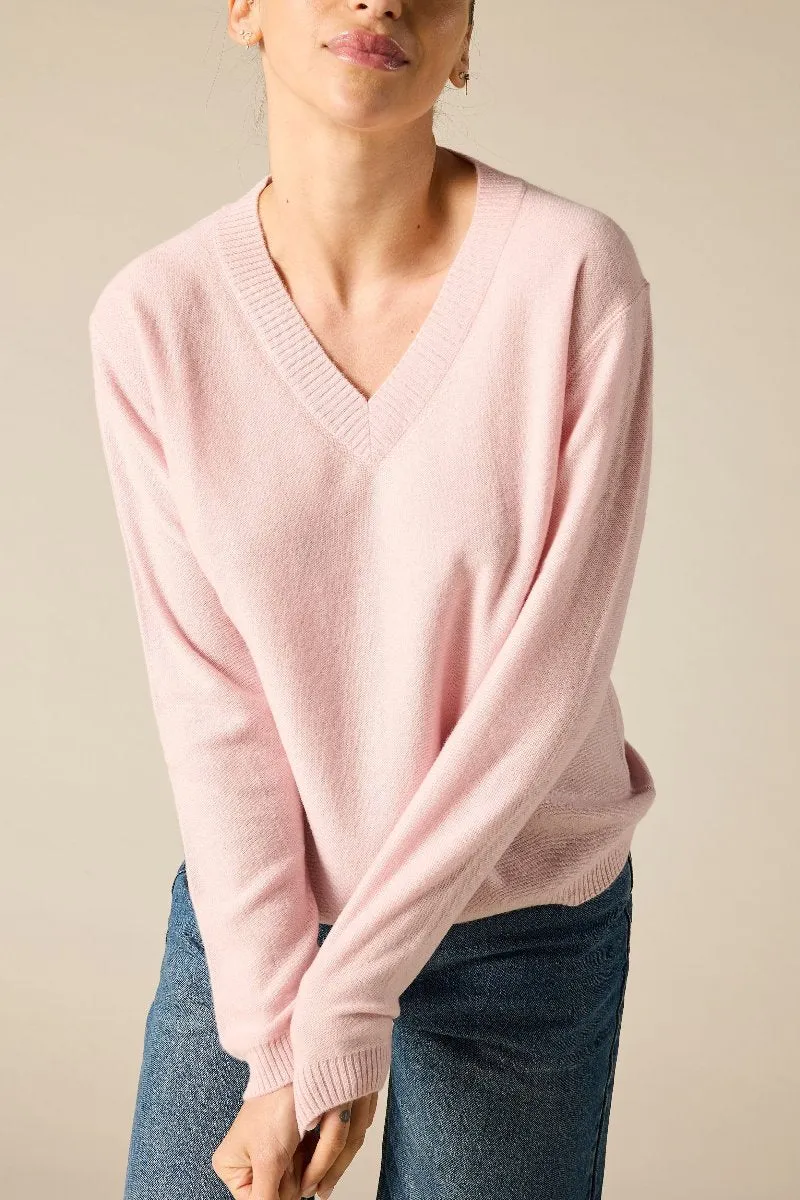 Cashmere Edie V in Prettiest Pink (low stock)