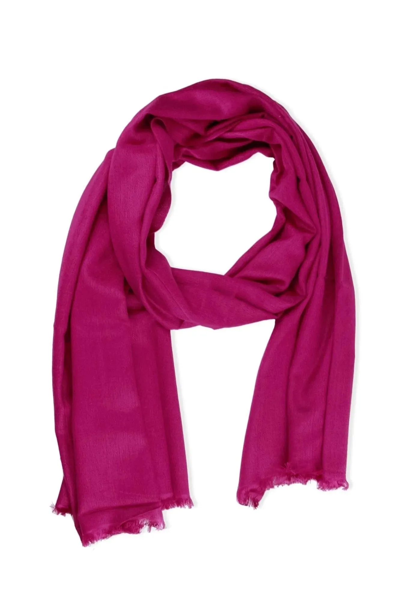 Cashmere Fringe Wrap Scarf