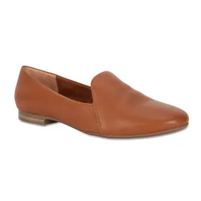 Castle Flat in Cognac Leather