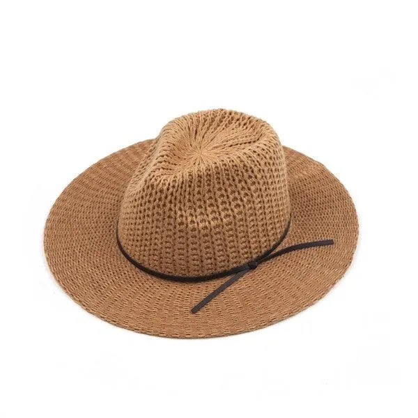 C.C Fedora Knitted Hat