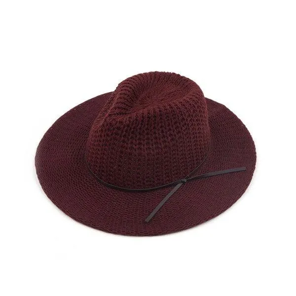 C.C Fedora Knitted Hat