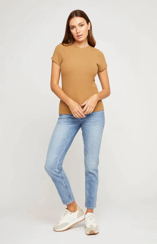 Clara Ribbed Tee