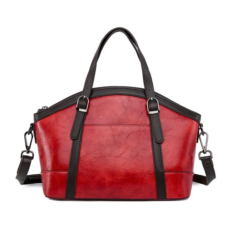 Commuter Retro Soft Leather Women's Bag – Stylish & Functional