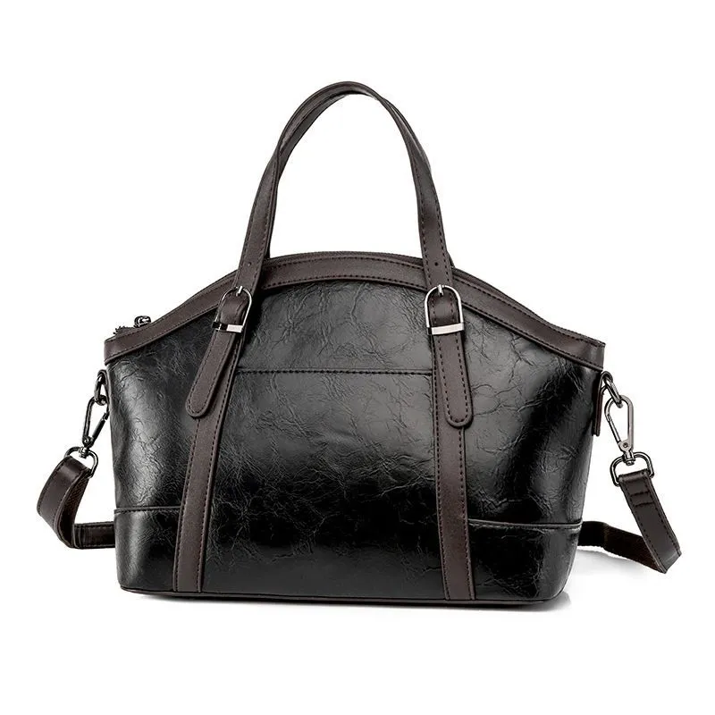 Commuter Retro Soft Leather Women's Bag – Stylish & Functional