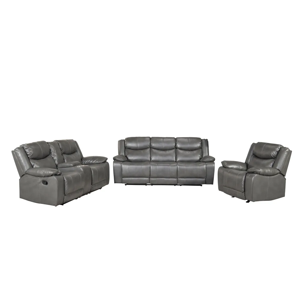 CozyCloud Reclining Sofa