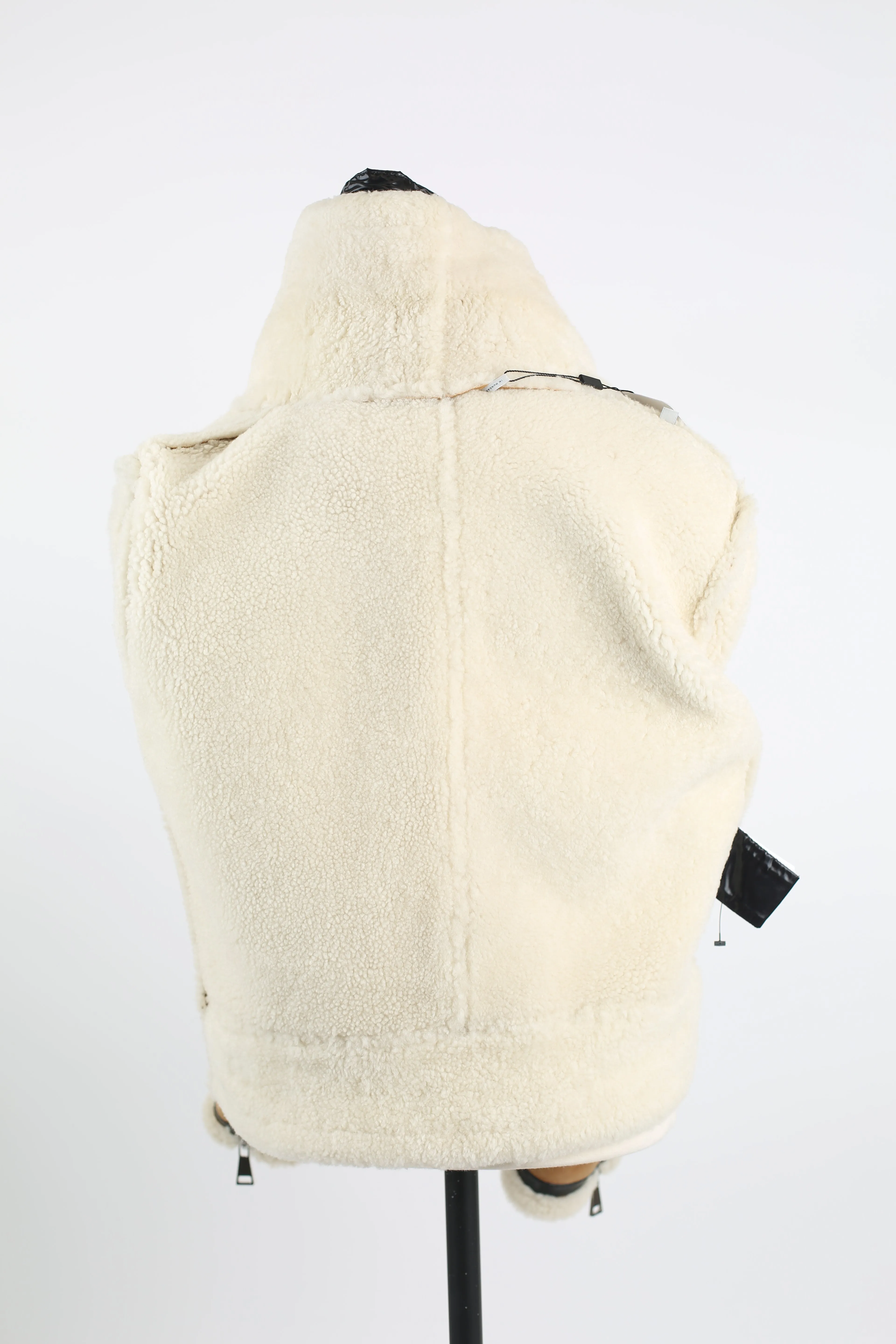 Crabier Suede Shearling Jacket