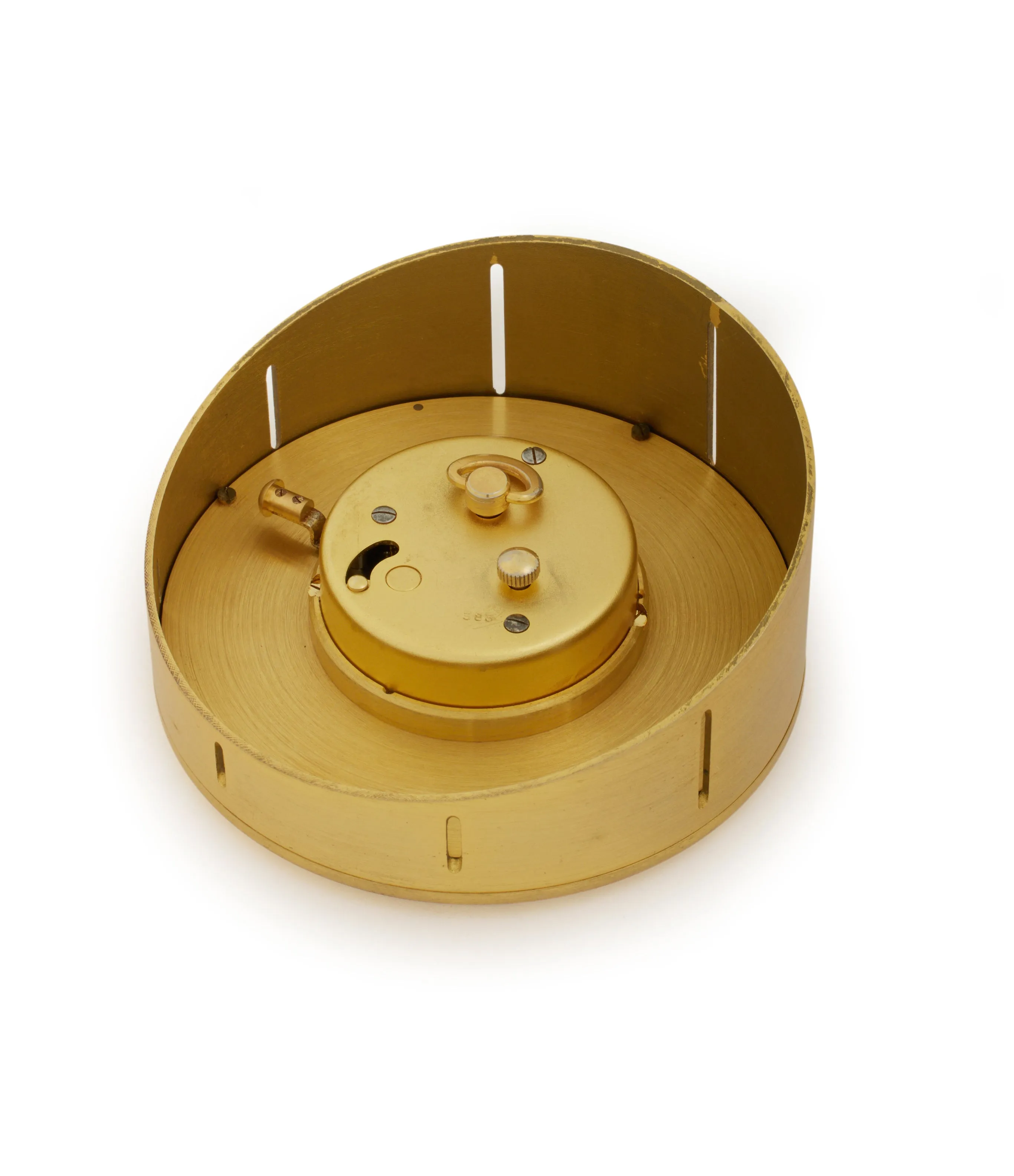 Desktop Clock | 8-day Day | brass