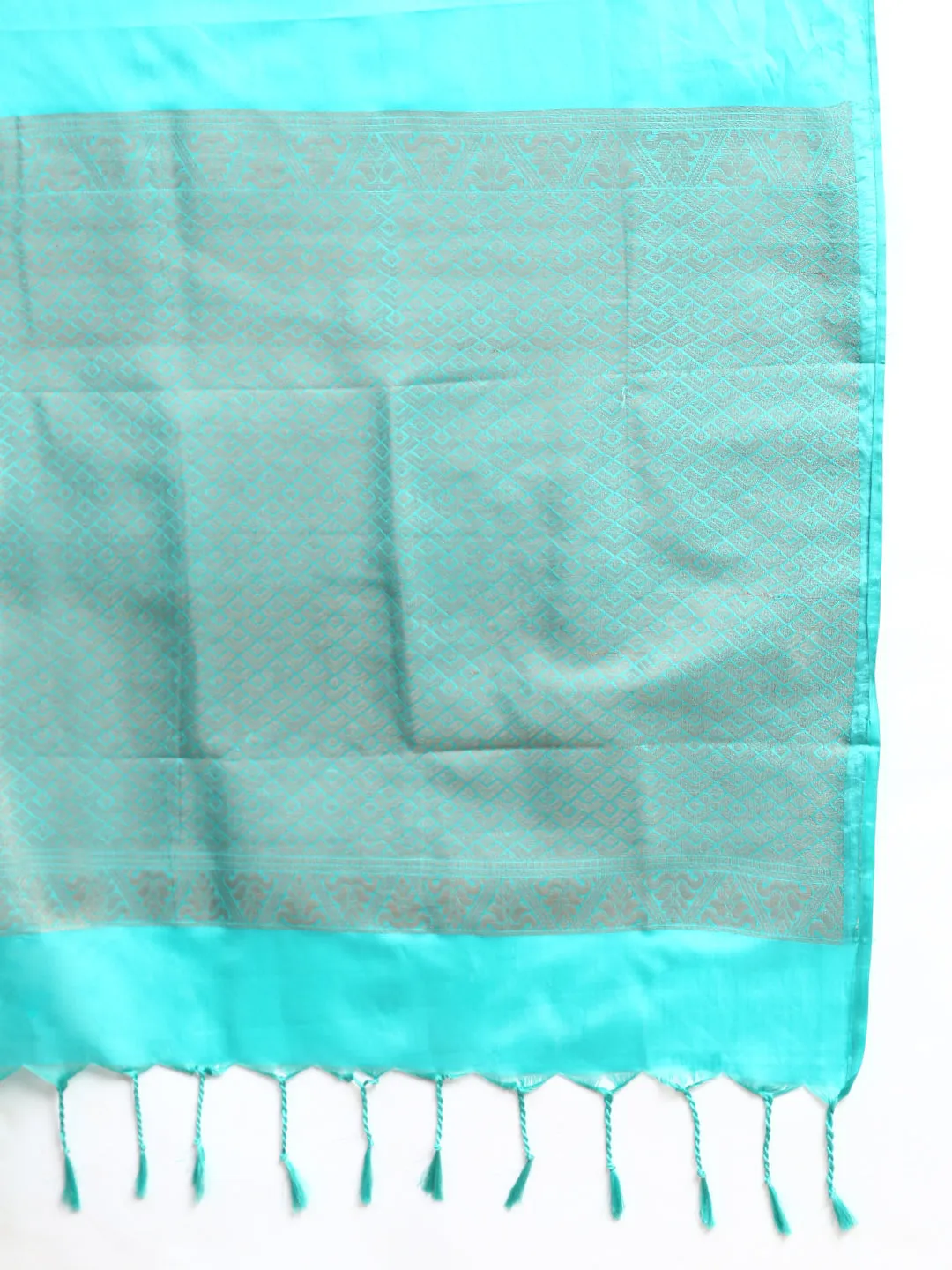 Elegant Semi Soft Silk Blue Colour Saree SS40