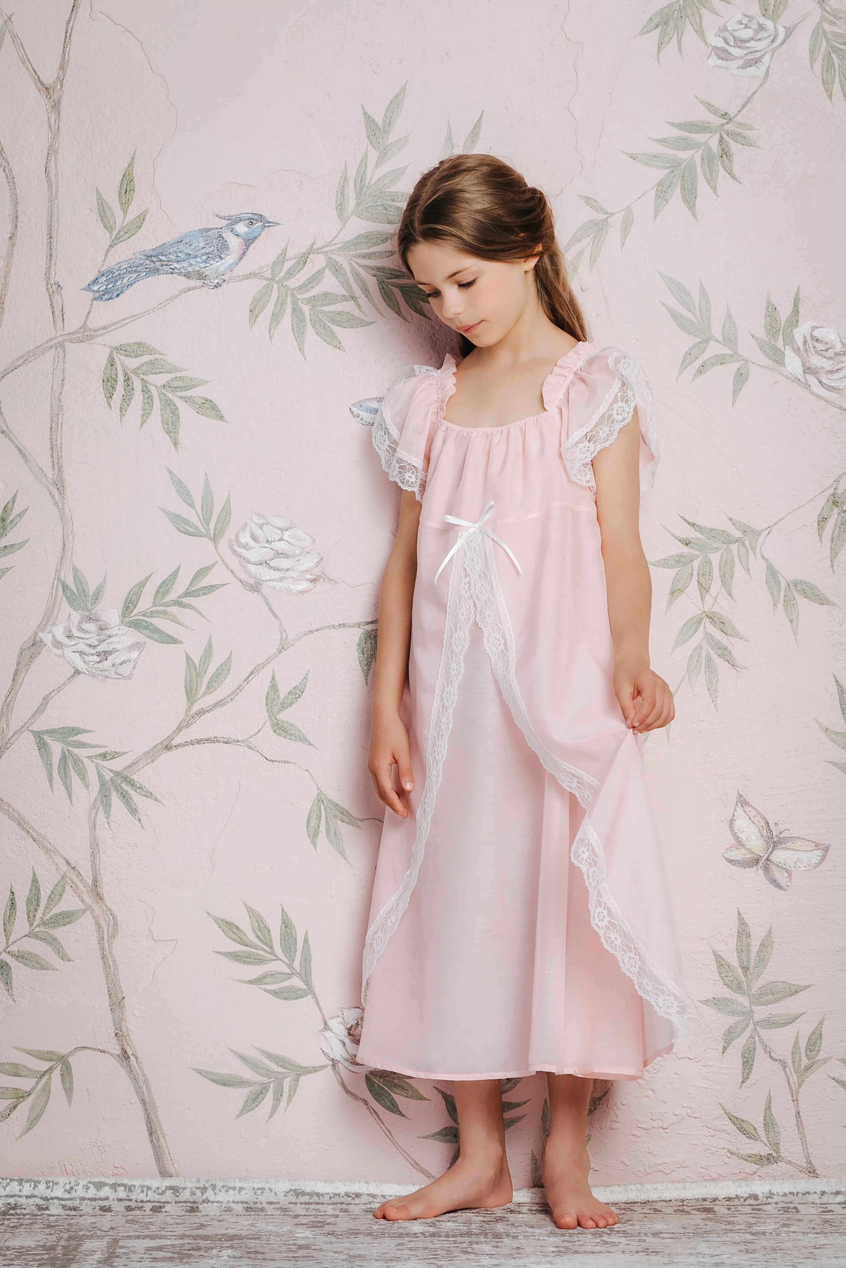 EMILY - GIRLS' NIGHTDRESS PINK