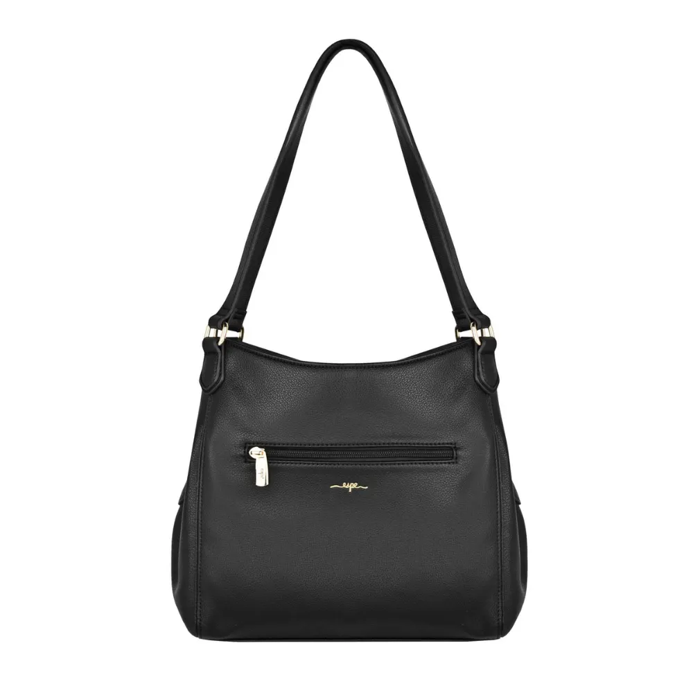 Espe Lauren Hobo Black Shoulder Bag (Women's)