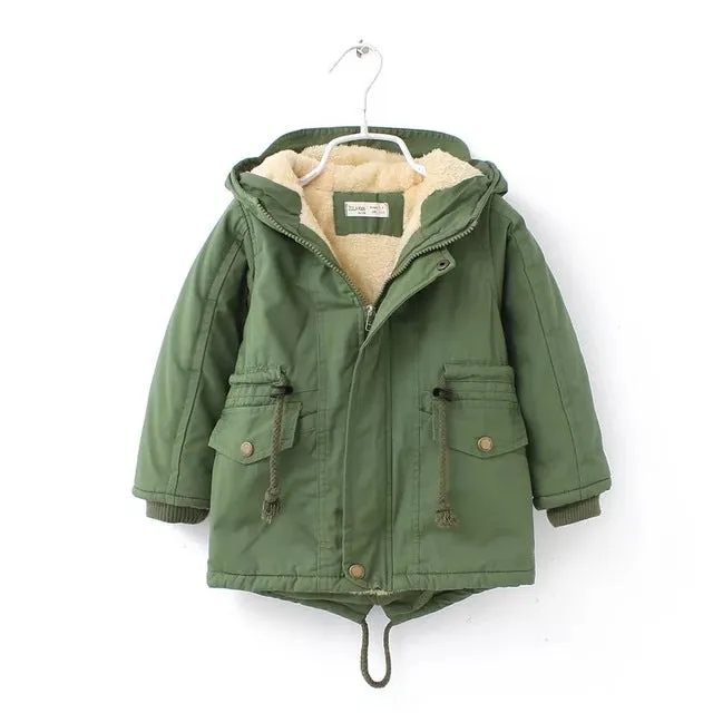 European Style Hooded Coats For Boys&Girls