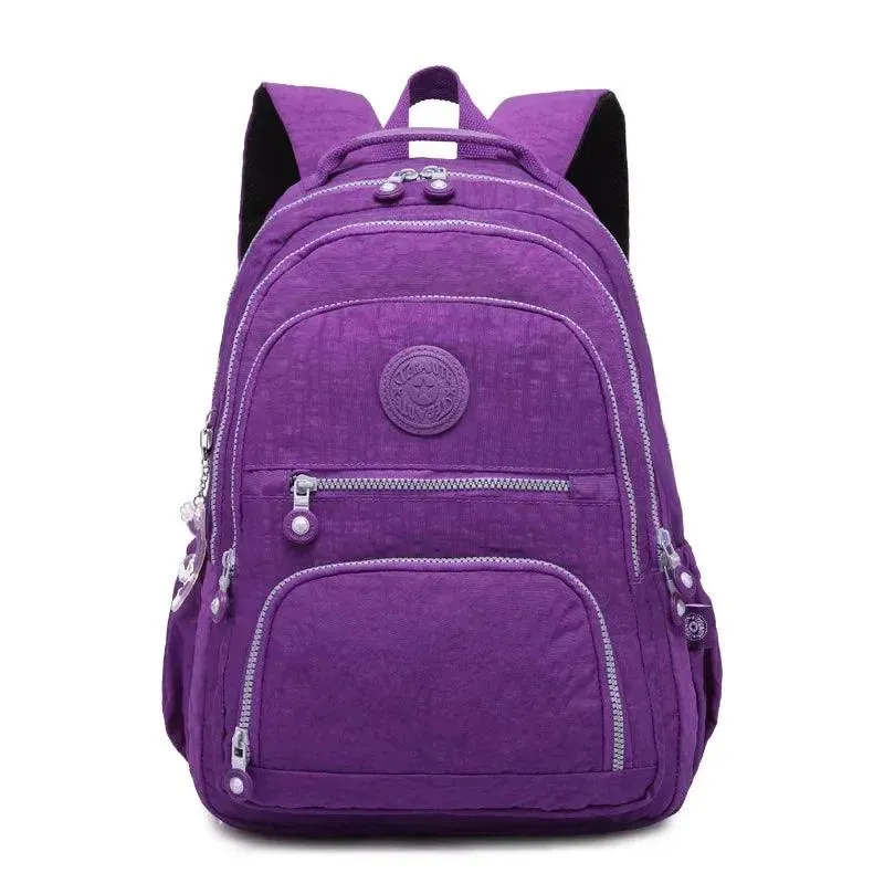 Fashion Nylon Teen School Backpack