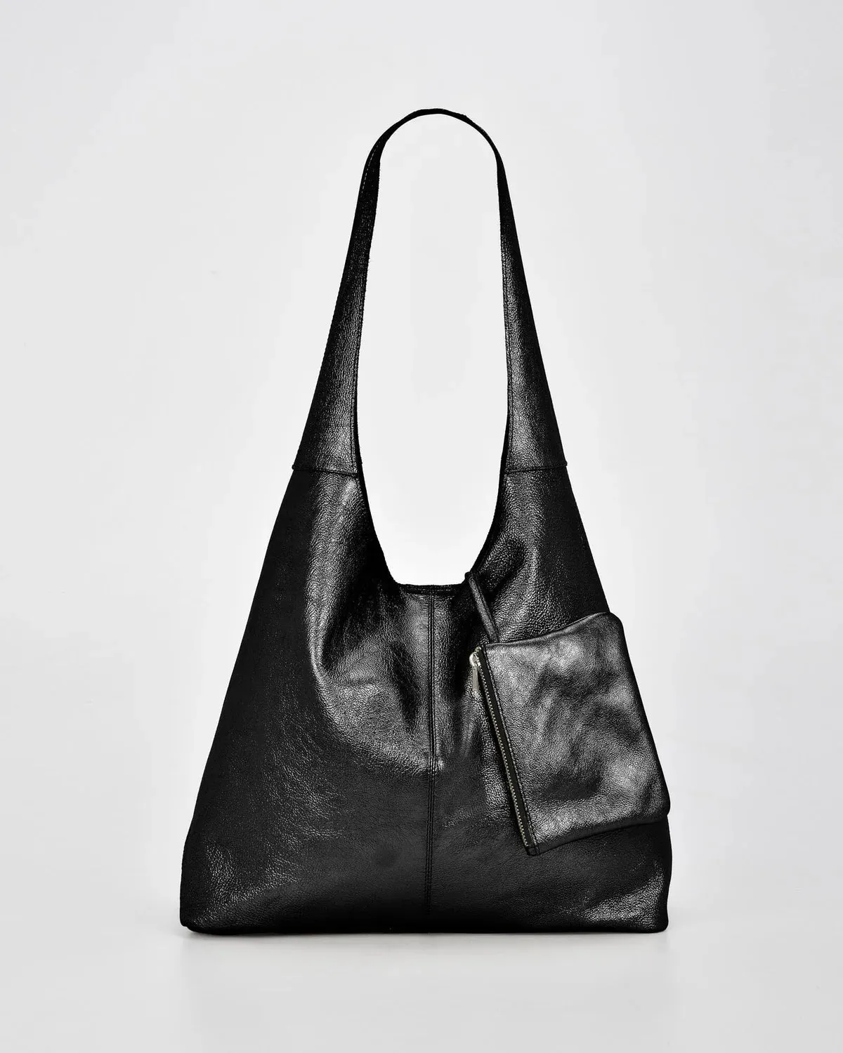 Gabee - Lynx Metallic Hobo & Matching Coin Purse