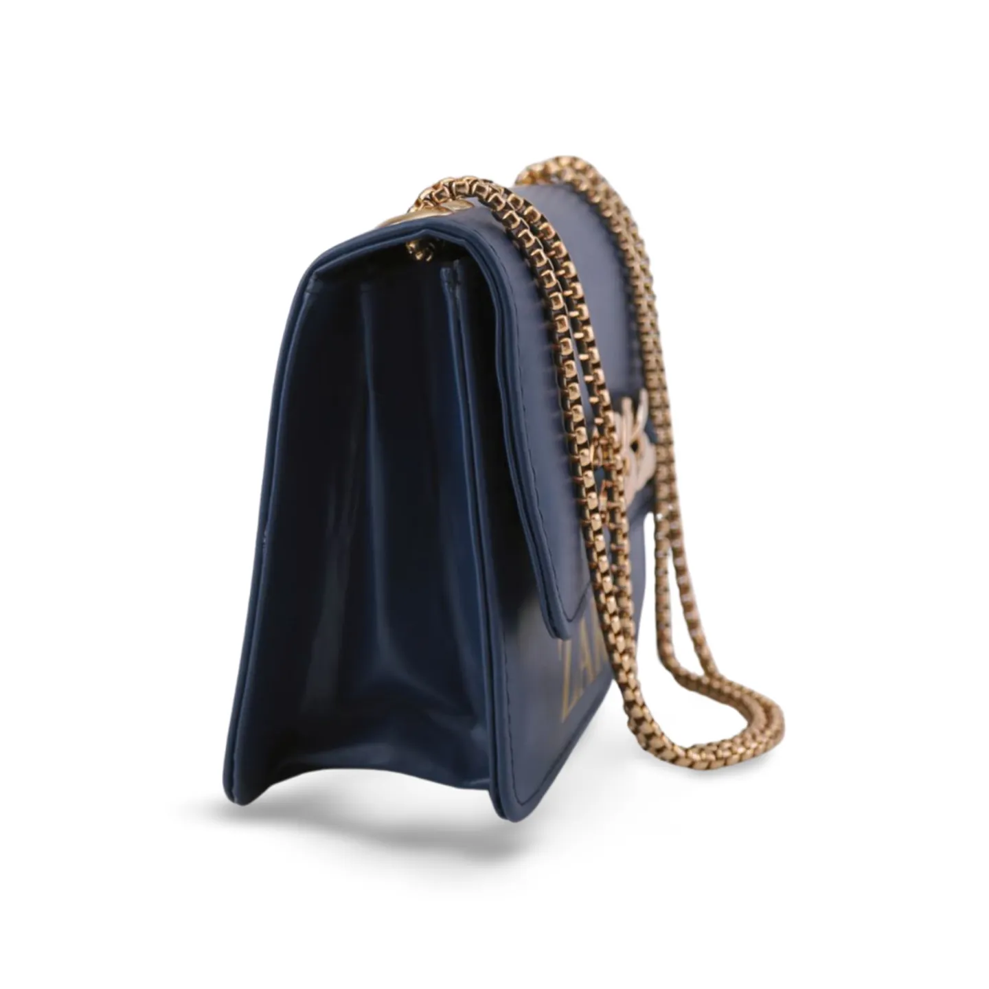 Gold Chain Shoulder Bag with Shoulder Chain - Stylish and Luxurious