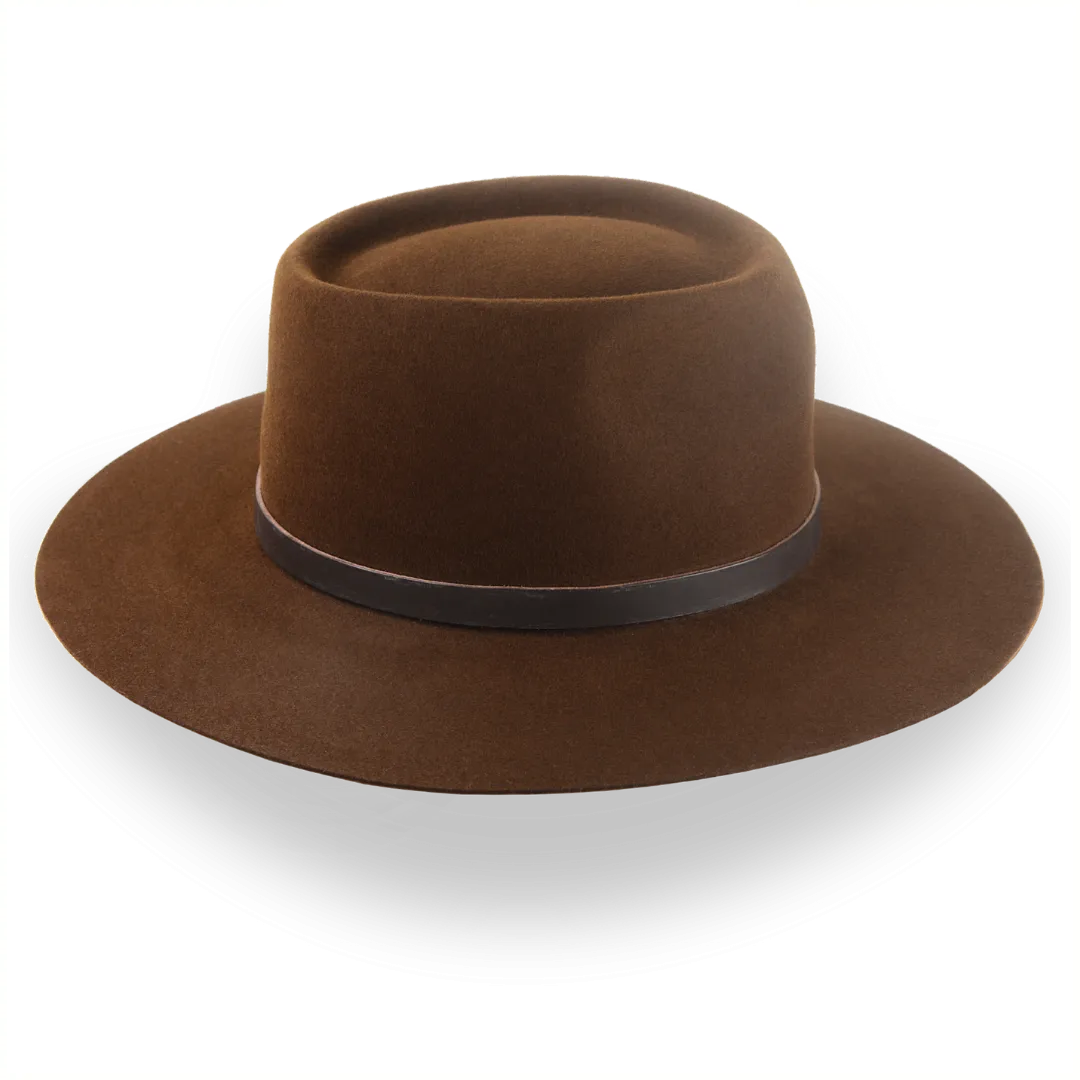 Handcrafted Brown Outback Cowboy Hat | The Centaur