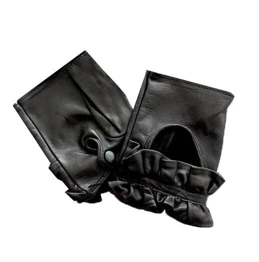 Haylee Cuff - Women's Silk Lined Leather Cuffs