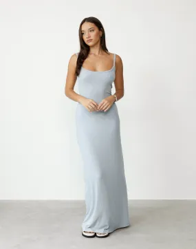 Helia Maxi Dress (Steel)