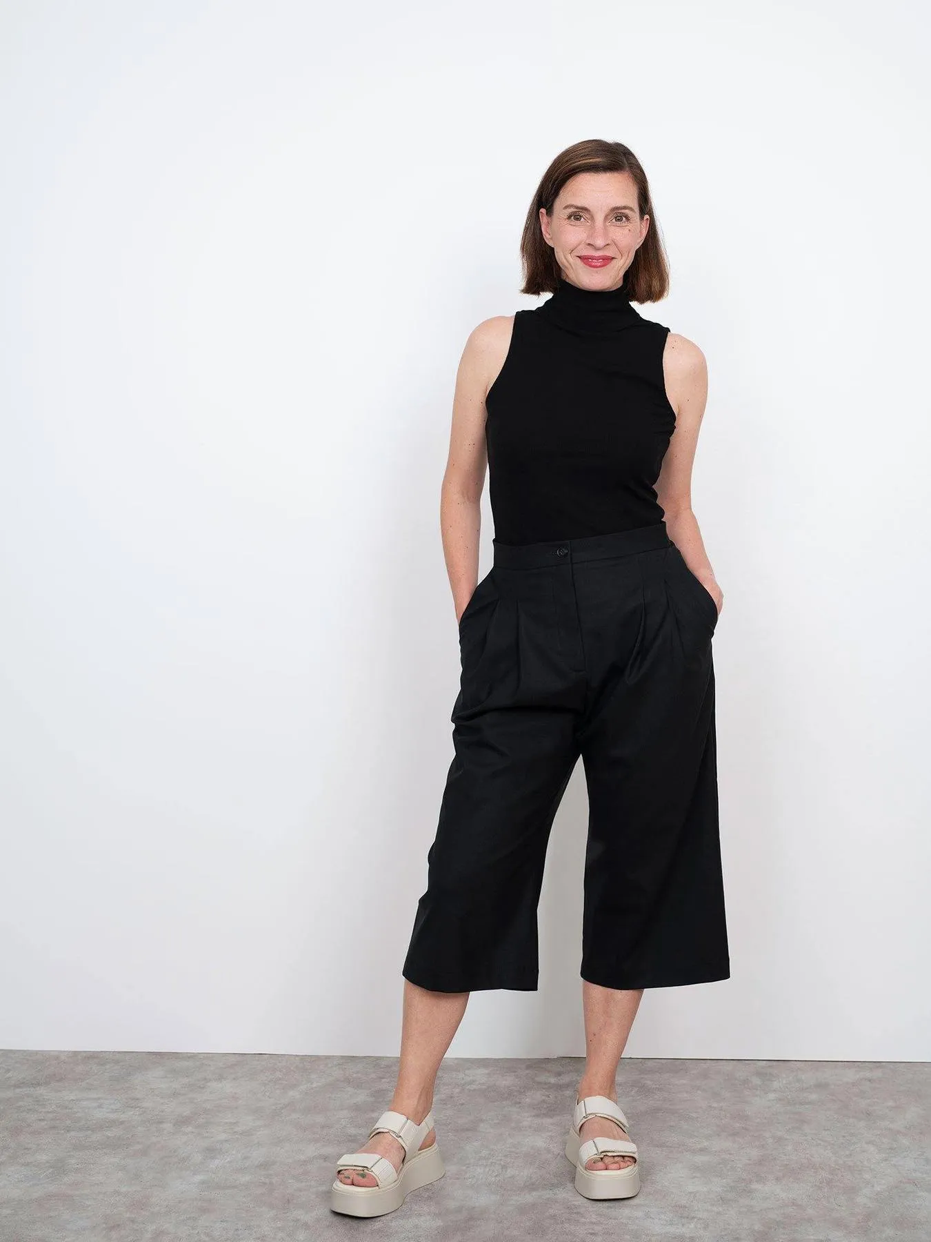 High Waisted Trousers - Sewing Pattern | The Assembly Line