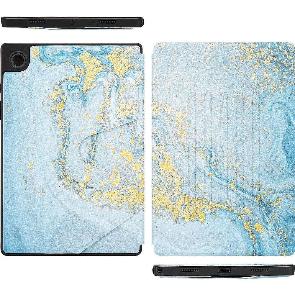 Inspire Series Blue Mable Folio Case - Galaxy Tab A8