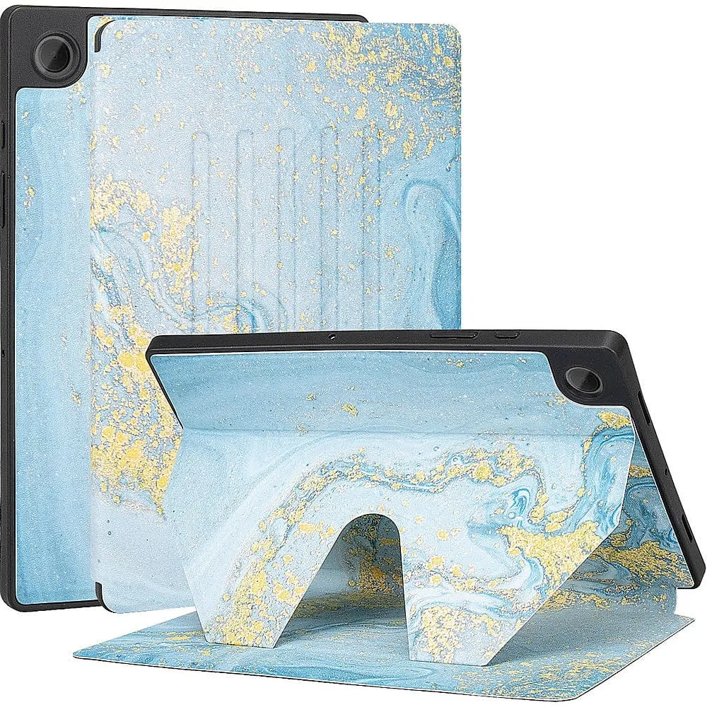 Inspire Series Blue Mable Folio Case - Galaxy Tab A8