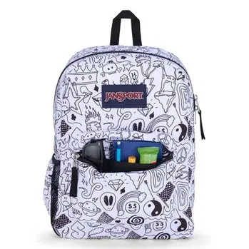 JanSport Cross Town Plus Broken Broadcast Backpack [WS]