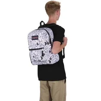 JanSport Cross Town Plus Broken Broadcast Backpack [WS]