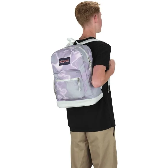 Jansport Cross Town Plus Platinum Puddles Backpack [WS]