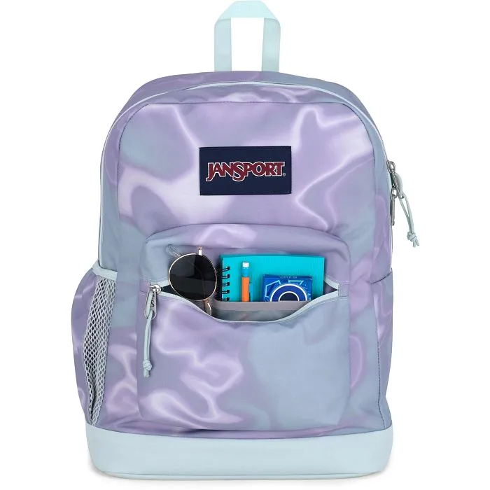 Jansport Cross Town Plus Platinum Puddles Backpack [WS]