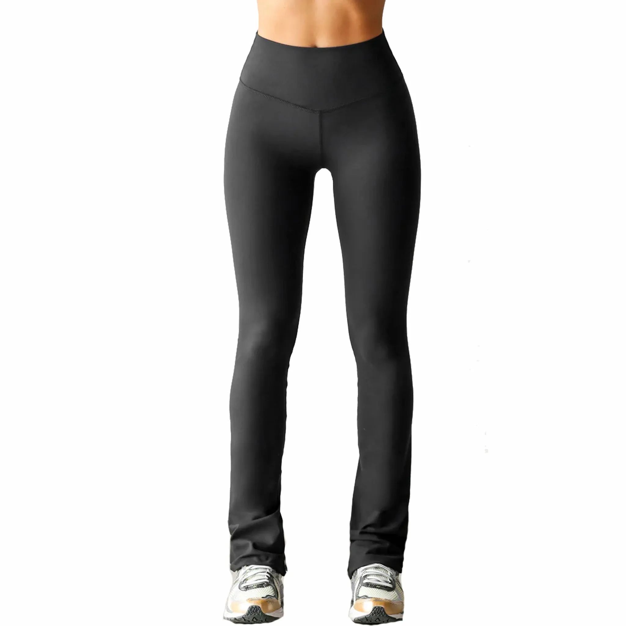 Joah Brown Second Skin Bootcut Legging (Sueded Onyx)