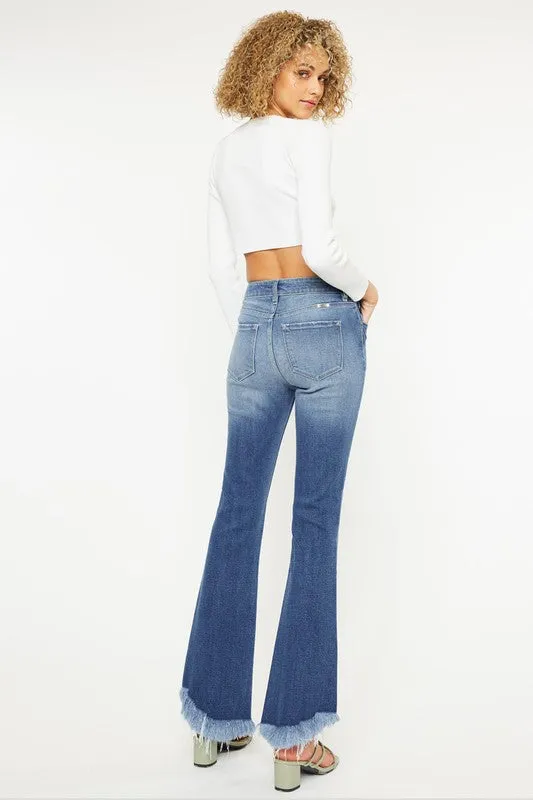 Kan Can High Rise Bootcut Jeans