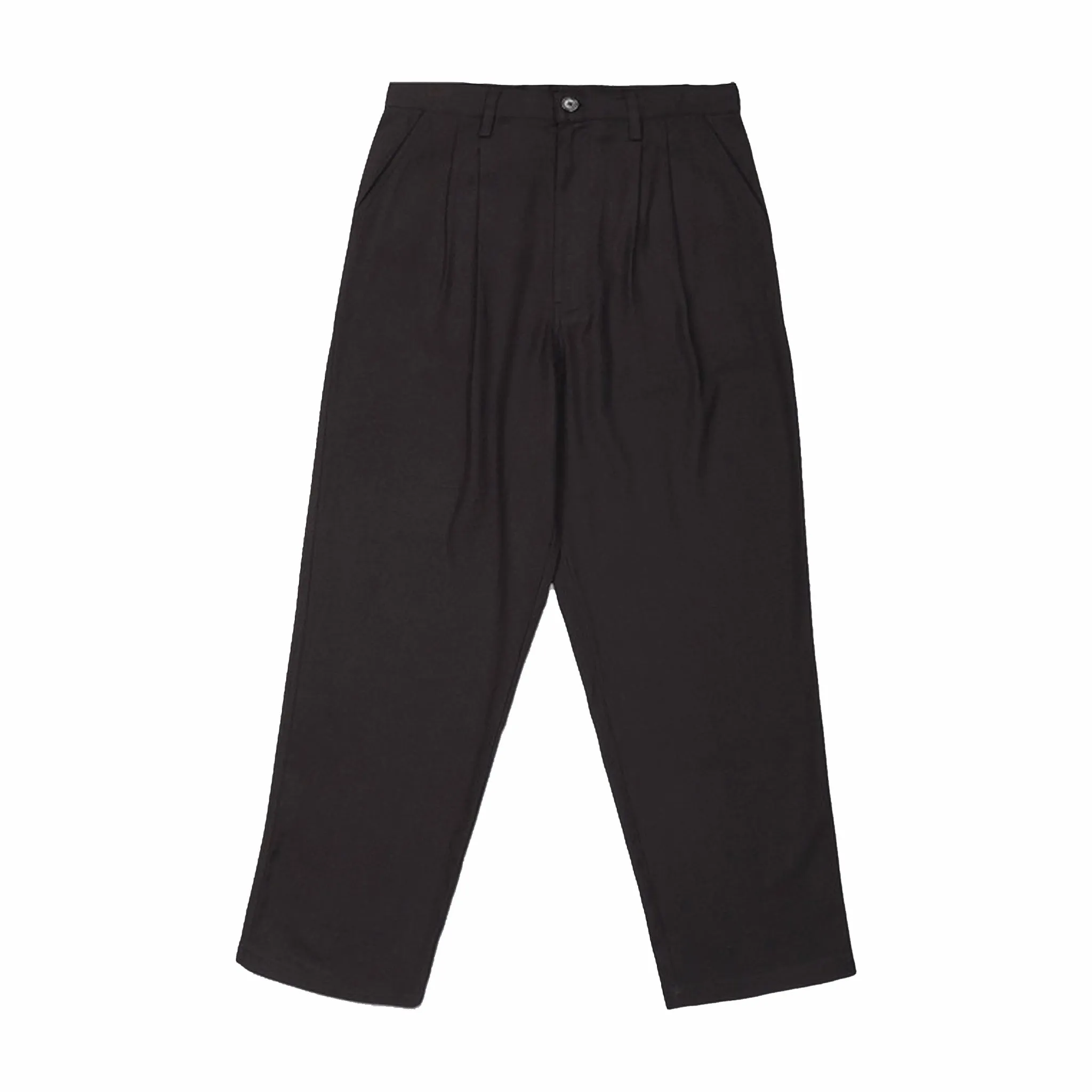 Kardo Antonio Over Sized Double Pleat Trousers (Black)