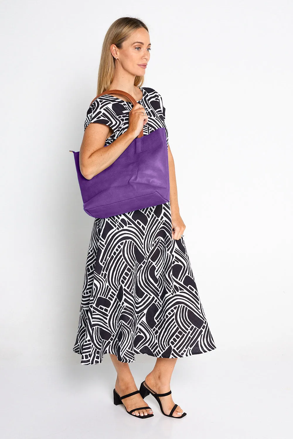 Kensington Bag & Clutch - Purple