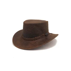 Kids Cordoba Leather Hat