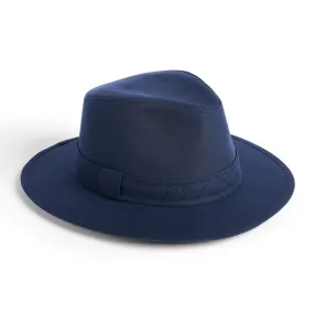 Ladies Wax Drifter Hat - Navy by Failsworth