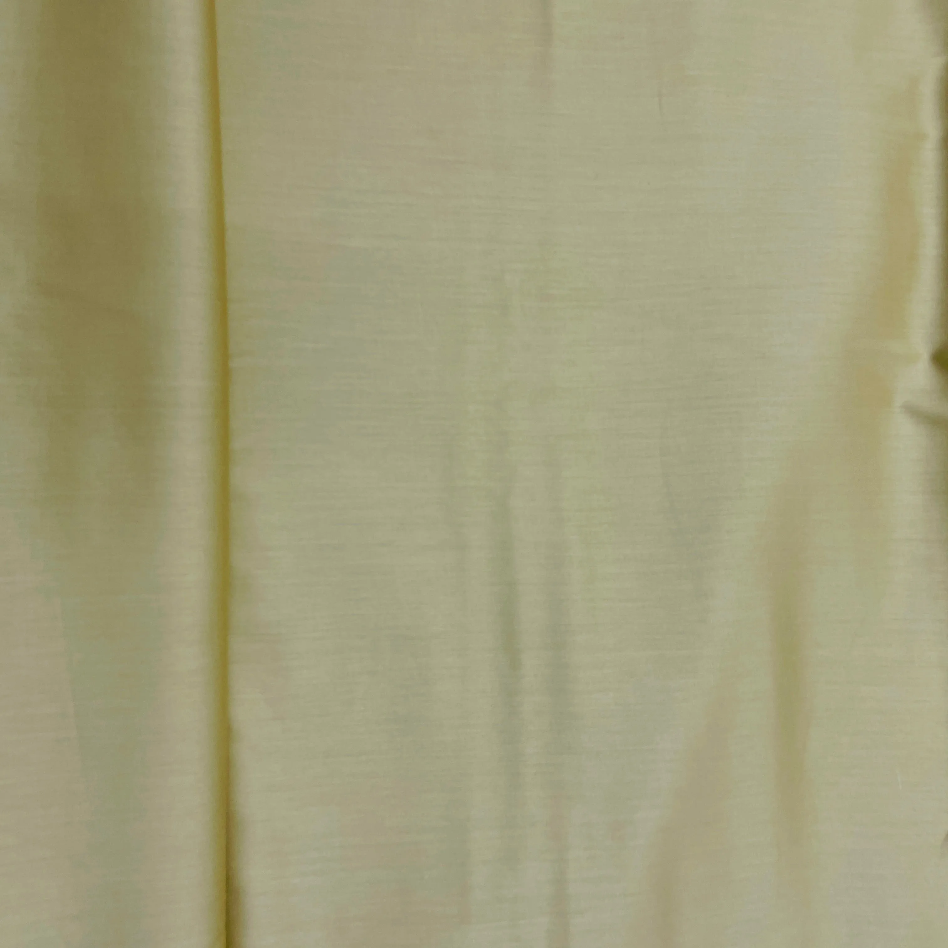 Latte Cream Solid Cotton Satin Fabric