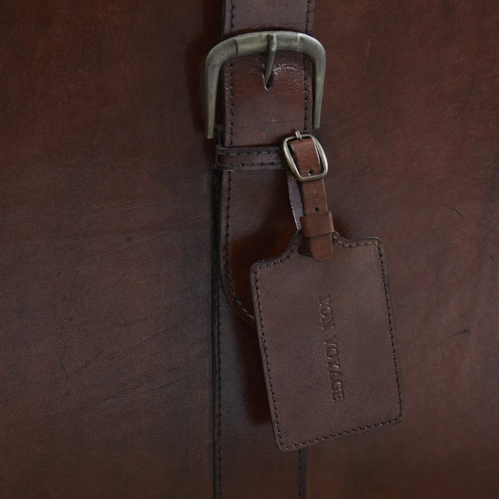 Leather Luggage Tag