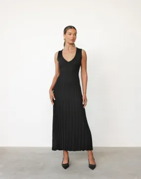 Mariposa Maxi Dress (Black)