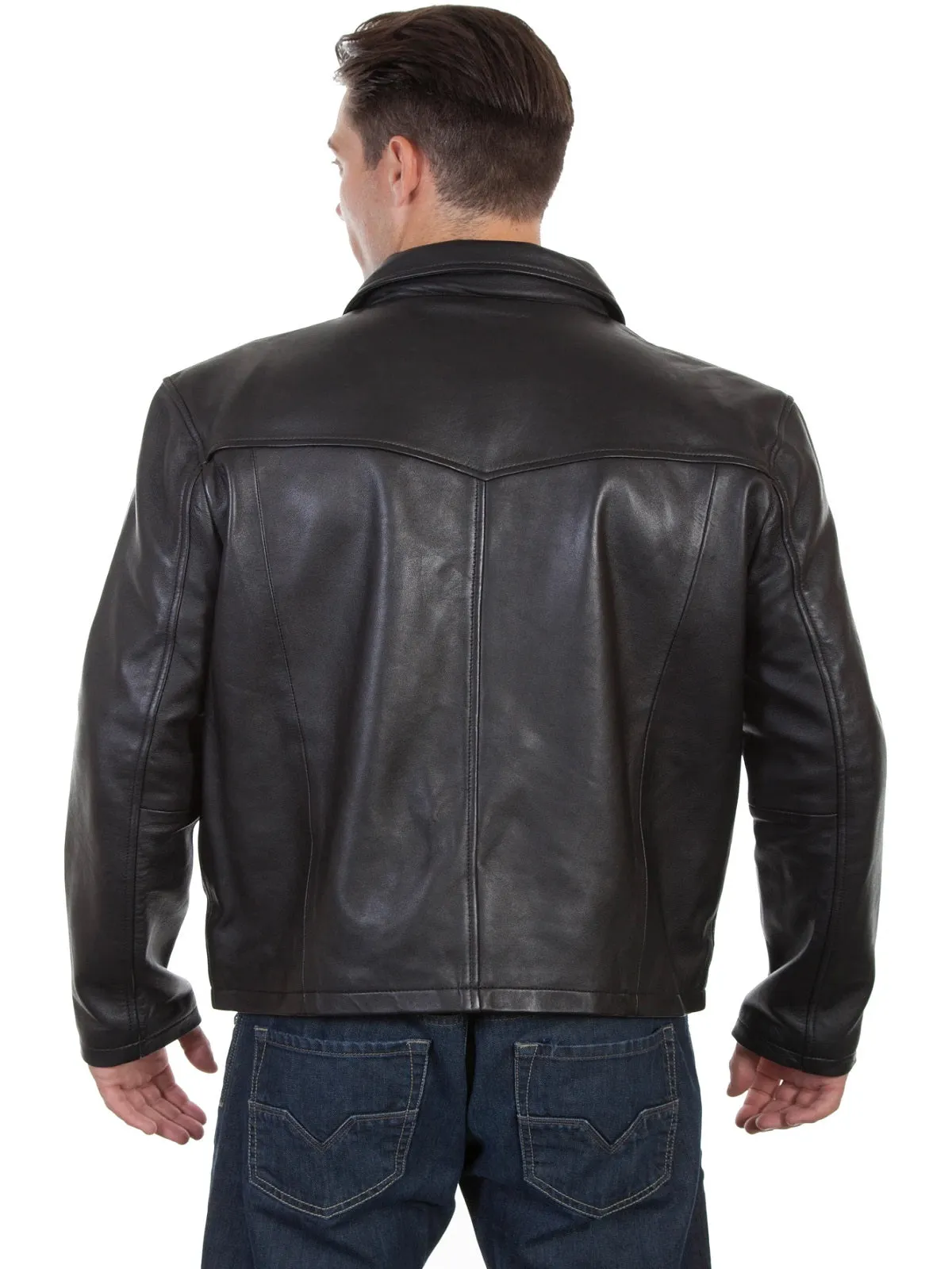 Men Black Western Jacket